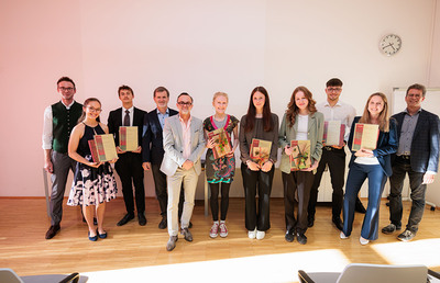 Mit dem Förderpreis Religion wurden im Campus Augustinum in Graz junge Talente für ihre vorwissenschafltichen Arbeiten oder Diplomarbeiten zu Themen aus dem Fachbereich Religion ausgezeichnet.
